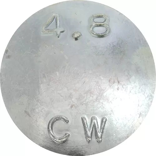 Workshop Warehouse HCB6 Coach Bolts/Nuts 10mm x 75mm Part Thrd