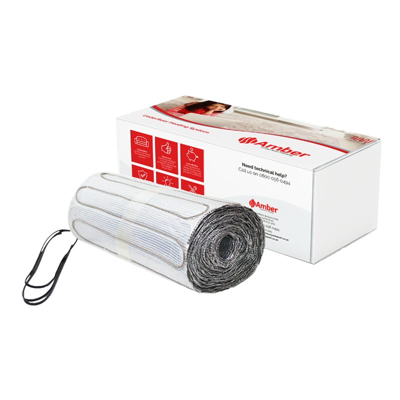 Amber Underfloor Heating Foil Mat 140W