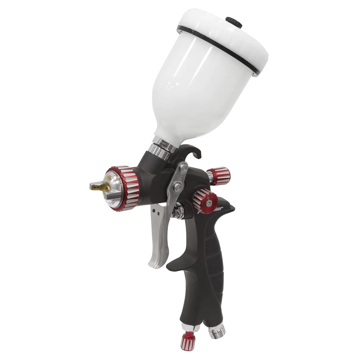 Sealey - HVLP04 - Premier Professional HVLP Gravity Feed Touch-Up Spray Gun 1mm Set-Up
