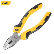 Deli 6" Combination Pliers, Suitable for Electrical & Precision Gripping