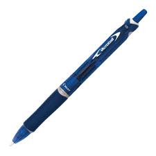 Pilot Acroball Retractable Pen - Blue Fine