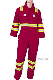Empiral Safeguard C Fire Retardant Coverall, 320gsm, Small, Red