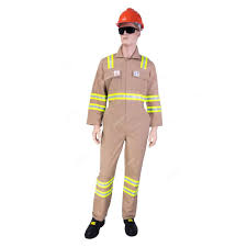 Empiral Safeguard C Fire Retardant Coverall, 320gsm, 3XL, Khaki