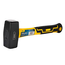 Deli Fiberglass Handle Stoning Hammer, Used for Masonry & Demolition Work