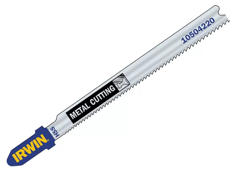 Irwin - IRW10504234 - Metal Cutting Jigsaw Blades Pack of 5 T118G