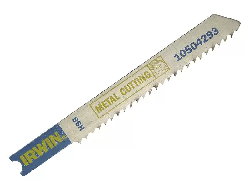 Irwin - IRW10504294 - U118G Jigsaw Blades Metal Cutting Pack of 5