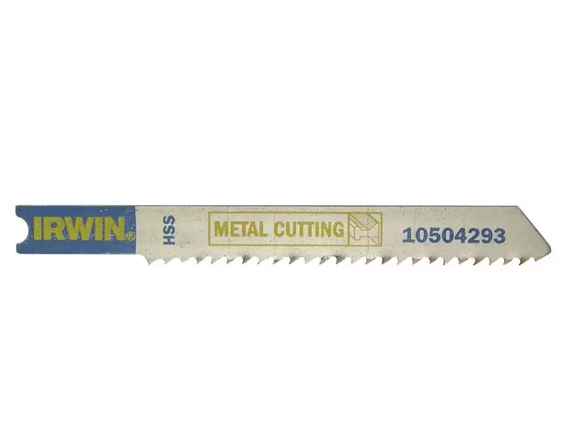Irwin - IRW10504293 - U118B Jigsaw Blades Metal Cutting Pack of 5