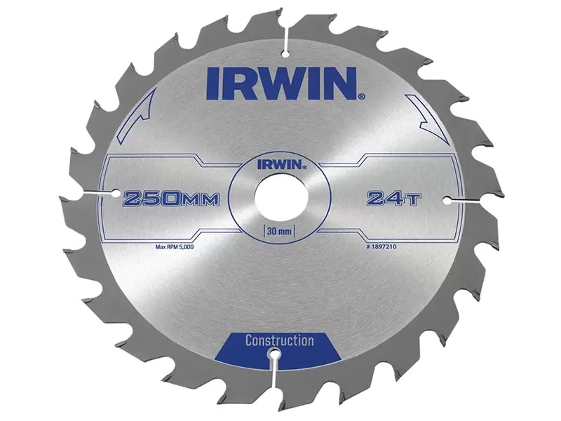 Irwin Table & Mitre Saw Blade 250mm