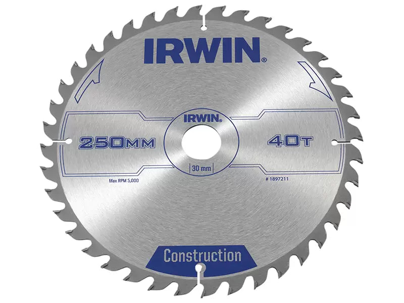 Irwin Table & Mitre Saw Blade 250mm