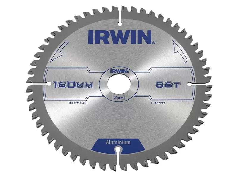 Irwin Aluminium Circular Blade 160mm