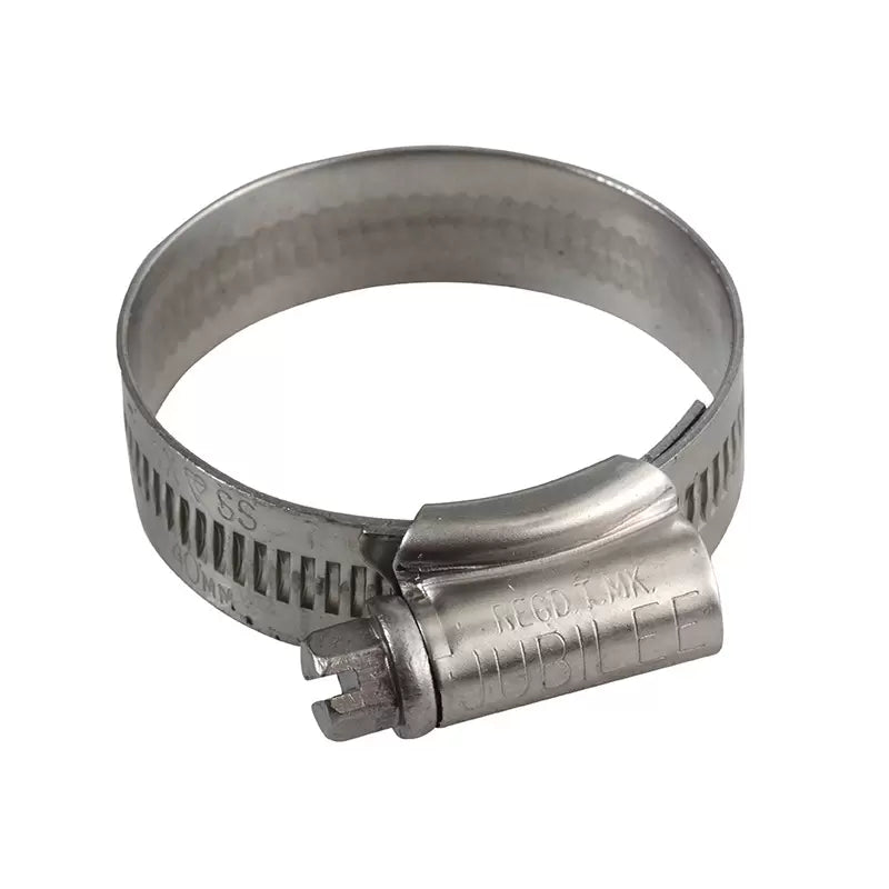 Jubilee Hose Clip Size 1X 30-40mm 304 Stainless Steel Box of 10