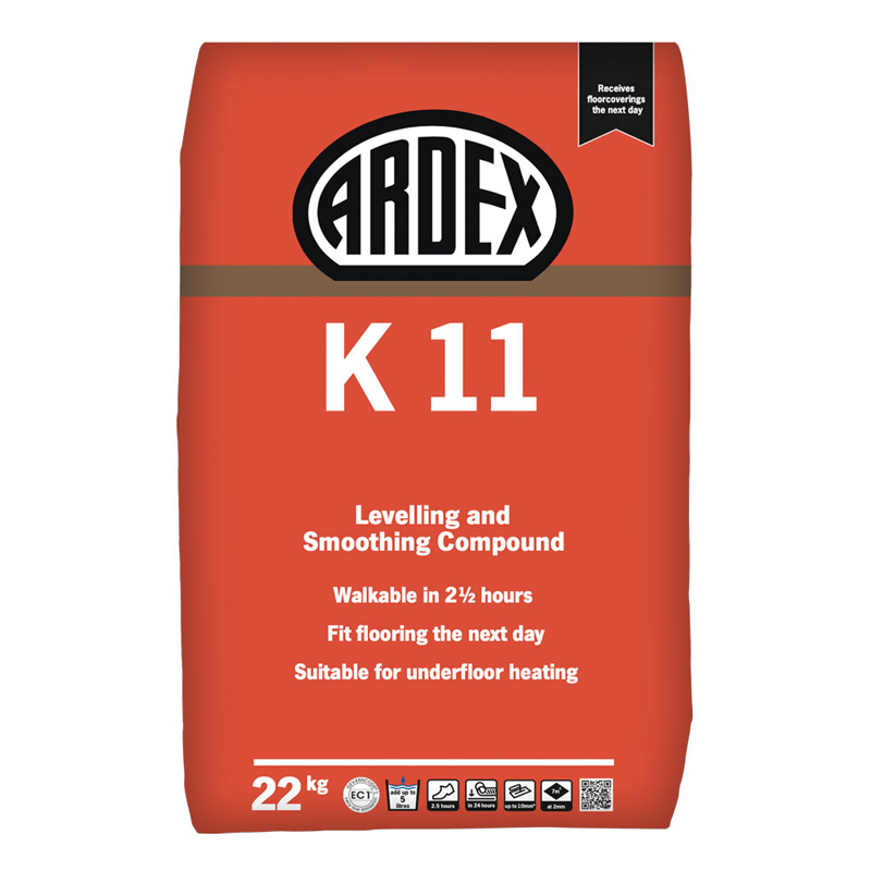 Ardex K11 Rapid Hardening Levelling Compound 22kg