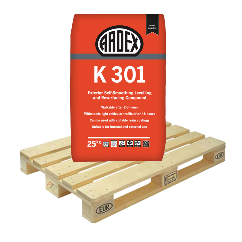 Ardex K301 Full Pallet 40 Bags Tail Lift