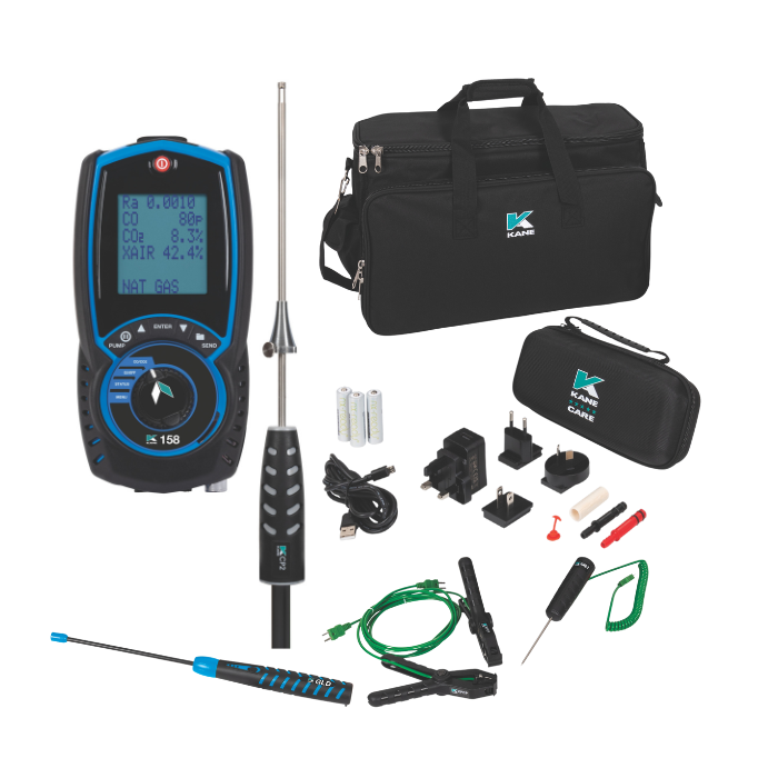 KANE 158 Flue Gas Analyser Pro Kit