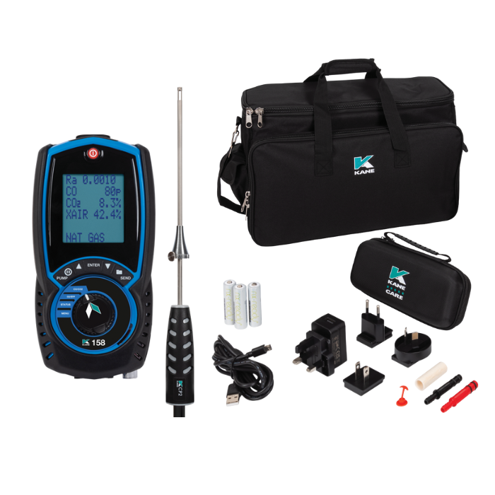 KANE 158 Flue Gas Analyser with Accessories