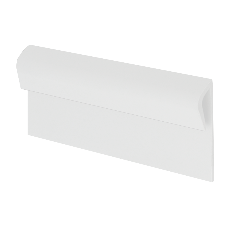 Genesis Plastic Edging Capping Strip White KCS02