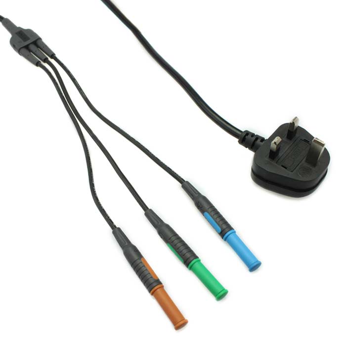 Kewtech KAMP12 4mm - 13A Plug Adaptor