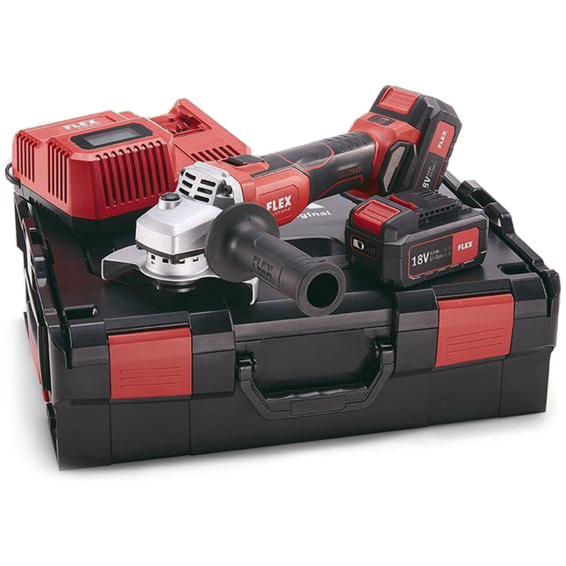 Flex Angle Grinder Set L125 18.0-EC