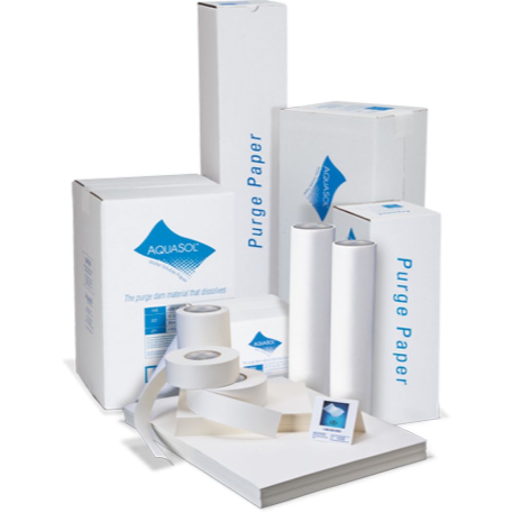Aquasol Water Soluble Paper - 1000 Sheets, 8.5" x 11" (ASW-35) | Dissolvable Paper for Embroidery, Soap & Packaging