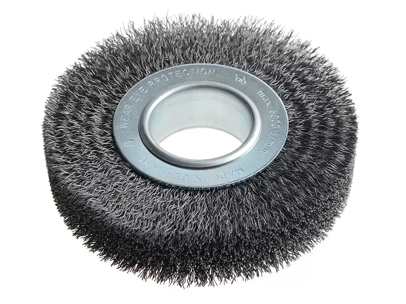 Lessmann - LES334163 - Wheel Brush D125mm x W29-31 x 40 Bore Steel Wire 0.30 + Adaptors Set 2