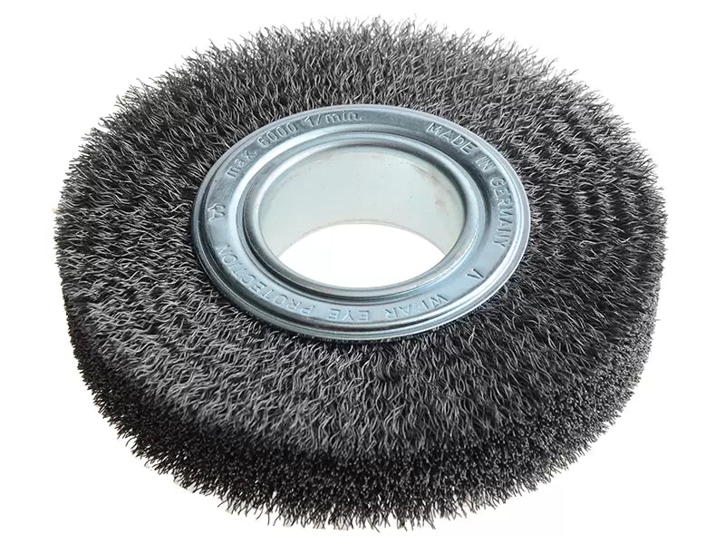 Lessmann - LES345163 - Wheel Brush D150mm x W30-32 x 50 Bore Steel Wire 0.30 + Adaptors Set 3