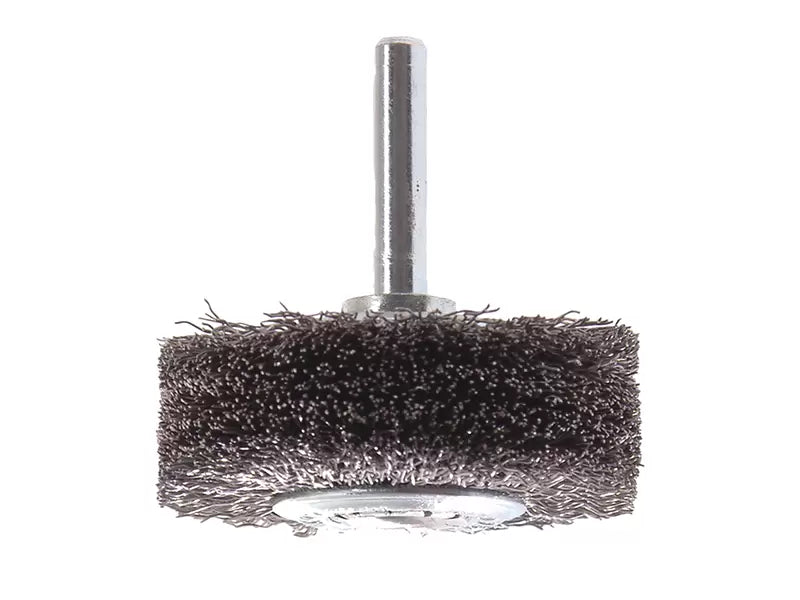 Lessmann - LES415164 - Wire Wheel Brush with Shank 50 x 20mm, 0.30 Steel Wire