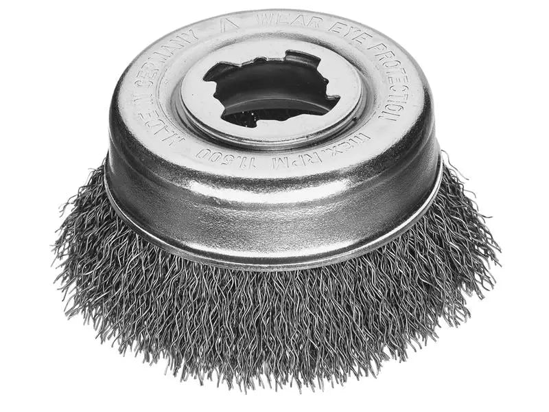 LESSMANN - LES42316X - X-Lock Crimped Cup Steel Brush 85mm Non Spark