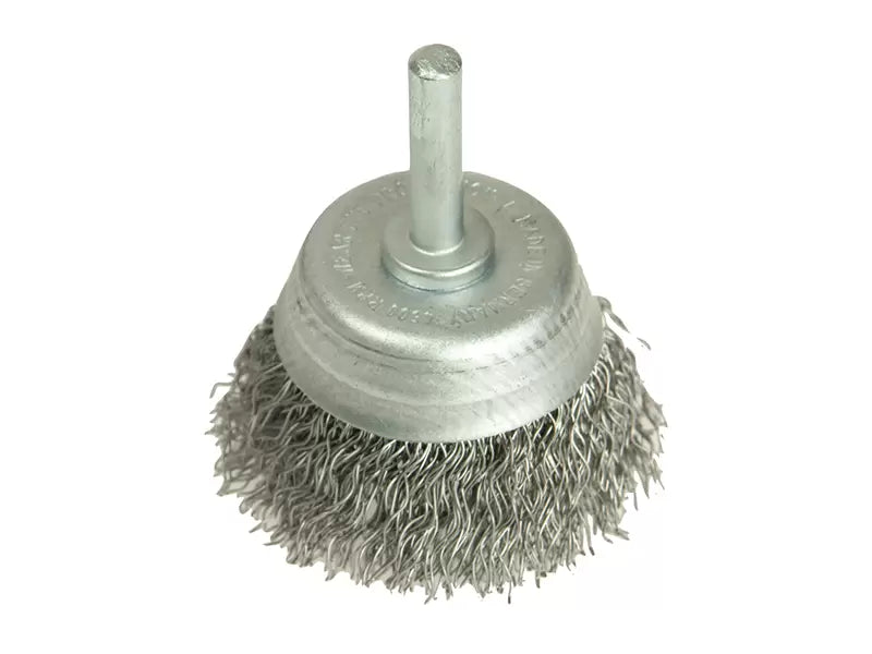 Lessmann - LES43012307 - DIY Cup Brush with Shank 50mm, 0.35 Steel Wire