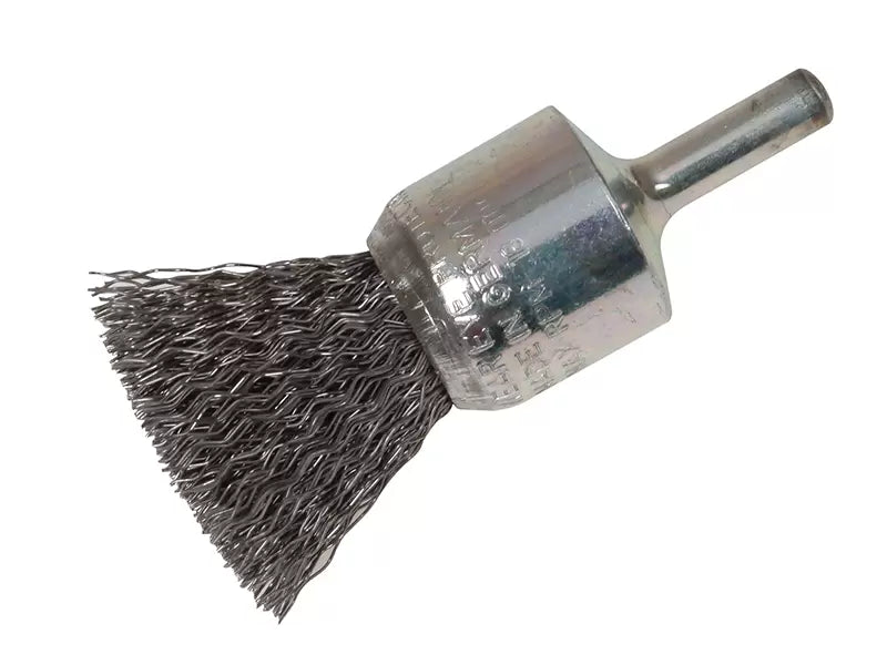 Lessmann - LES453161 - End Brush with Shank 23/22 x 25mm, 0.30 Steel Wire