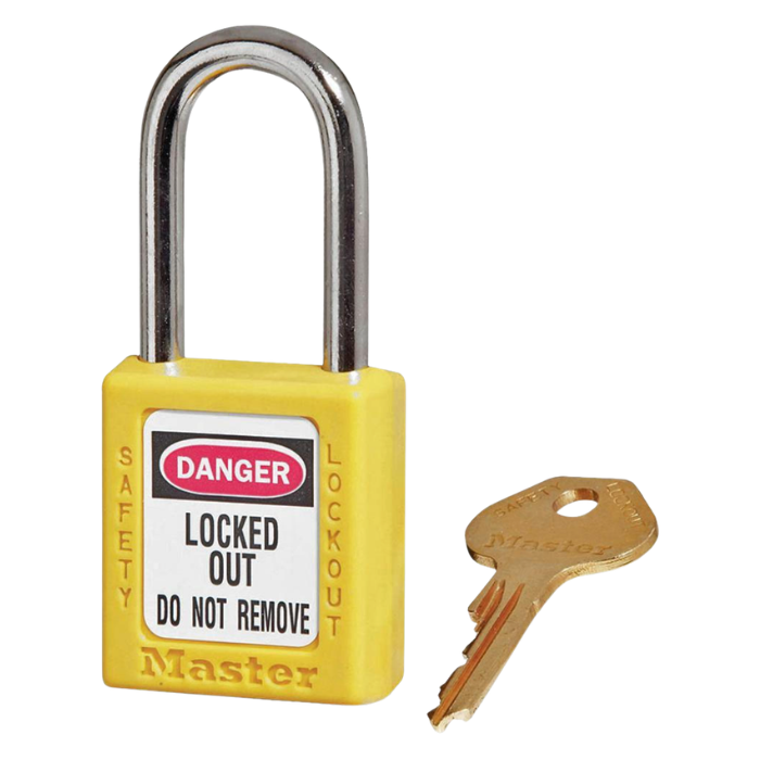 MasterLock410YellowPadlock