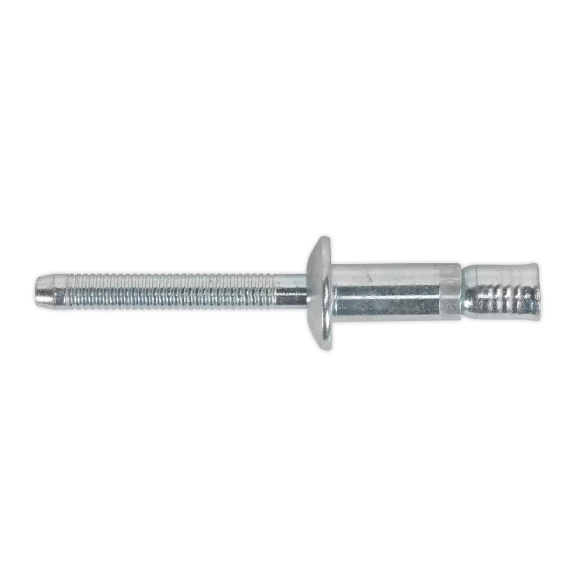 Sealey - MB6332 - Zinc Plated Steel Structural Rivet 6.3 x 32mm - Pack of 100
