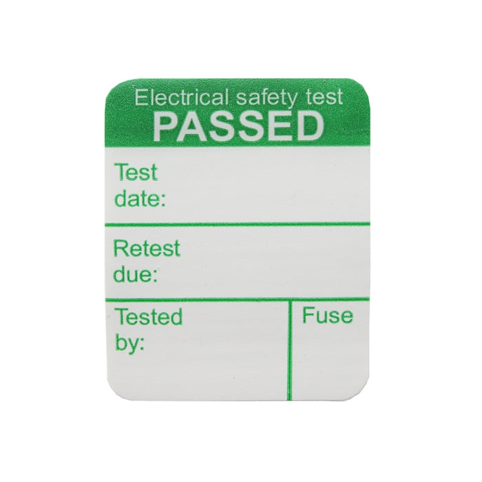Roll of 1000 Pass Labels Megger