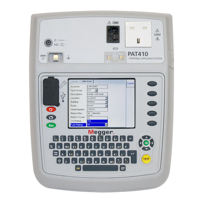 MeggerPAT410PortableTester