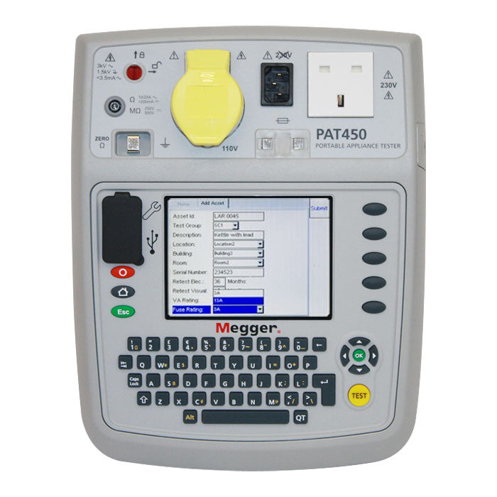 MeggerPAT450PortableTester