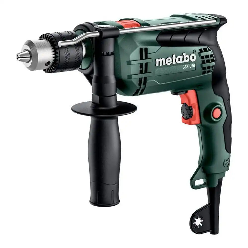 MetaboSBE 650C 110V Impact Drill, 13mm, 650W, Forward/Reverse
