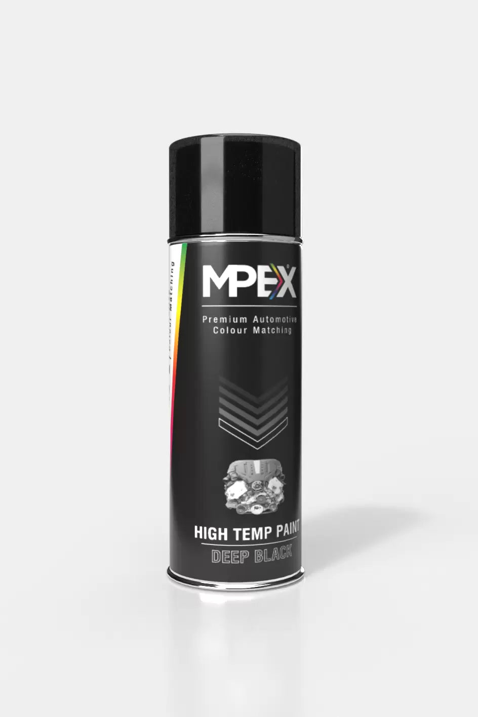 MPEX High Temp Black Aerosol 500ml paint