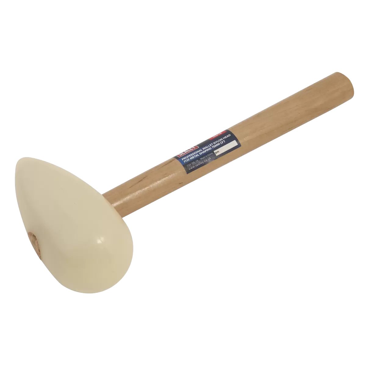 Sealey - MW18 - Professional Mallet Nylon Head for Metal Shaping 75mm (3")