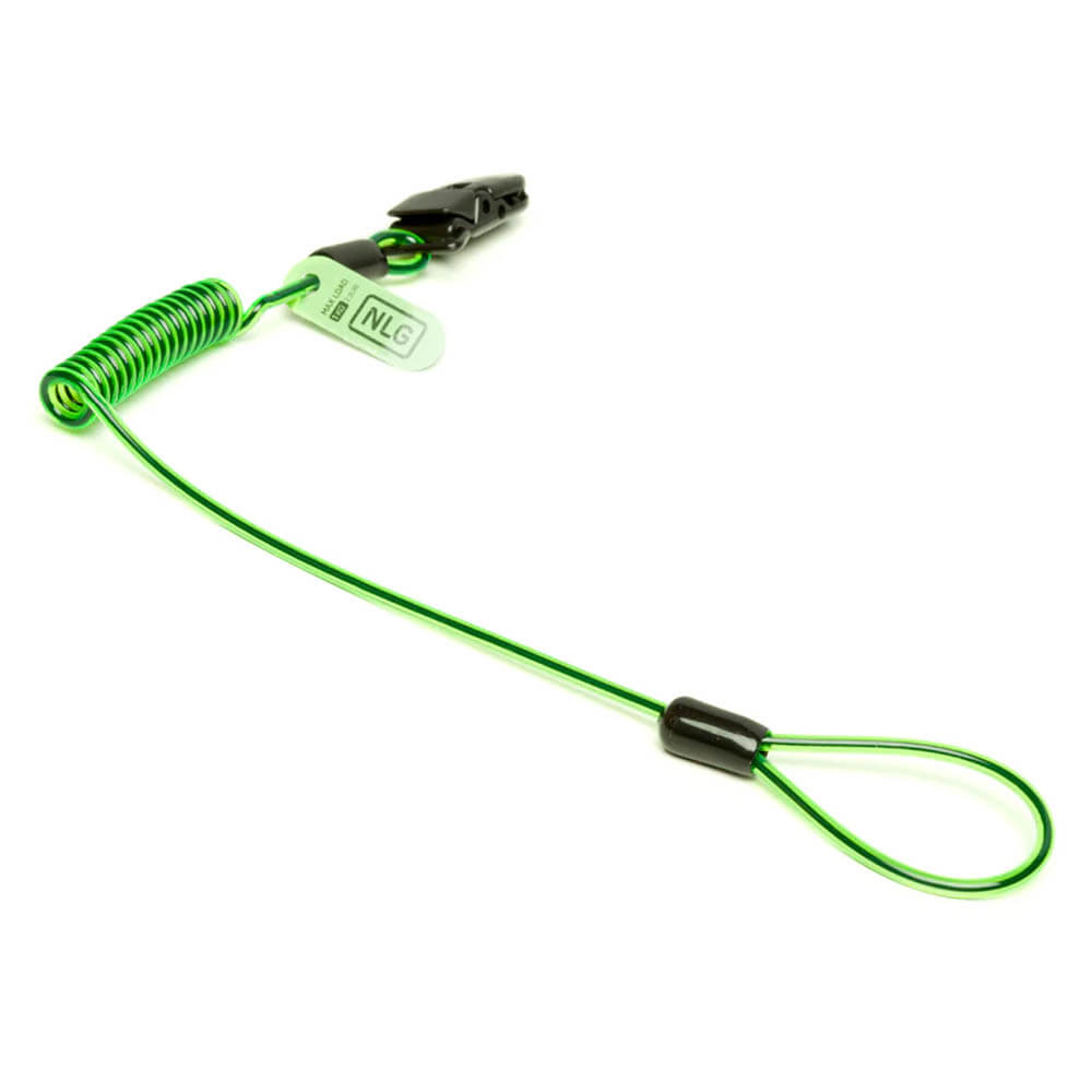 NLG Coil Safety Helmet Lanyard Pack of 10
