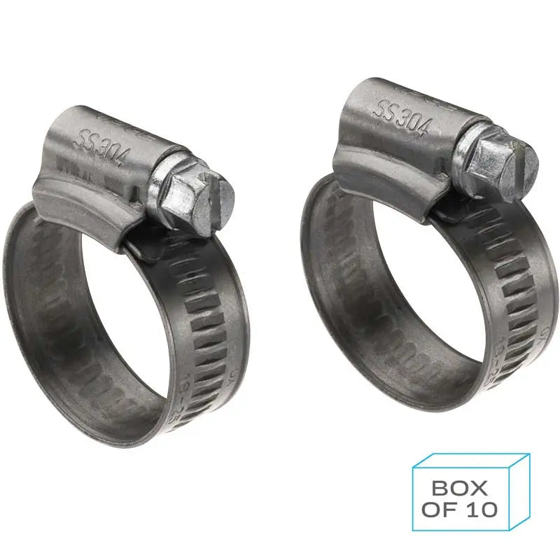 PCL Stainless Hose Clip 18-25mm