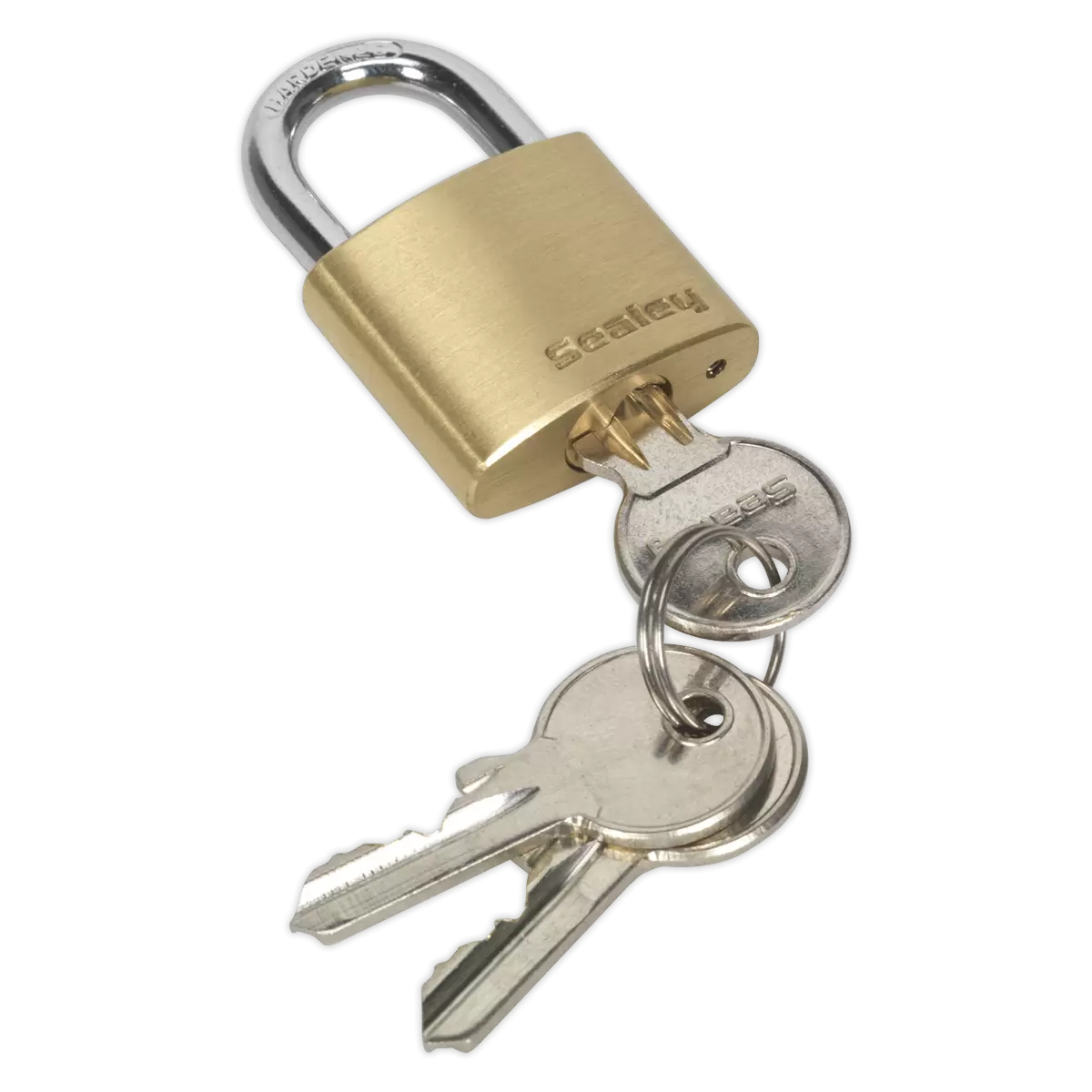 Sealey - PL100 - Brass Body Padlock 30mm