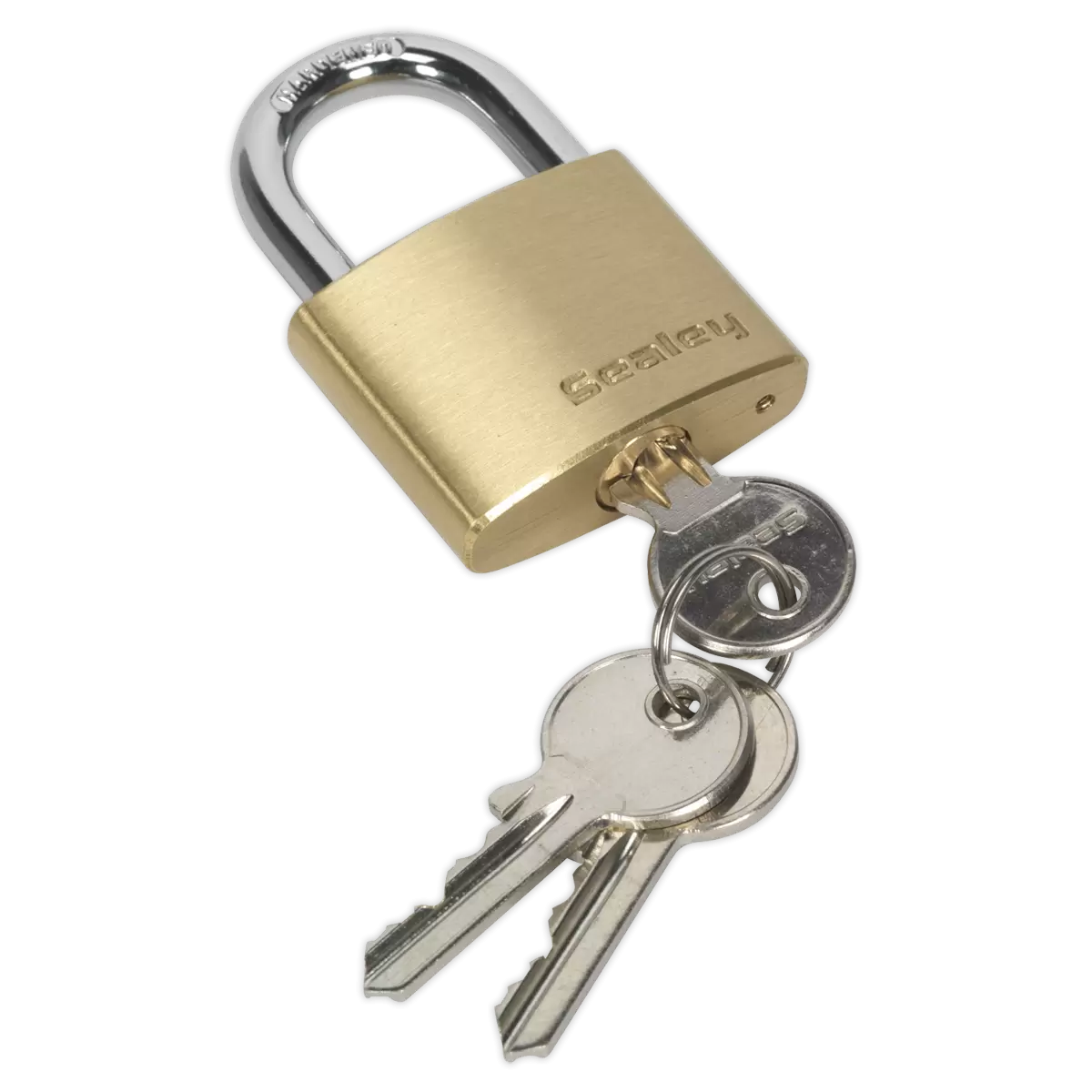 Sealey - PL101 - Brass Body Padlock 40mm
