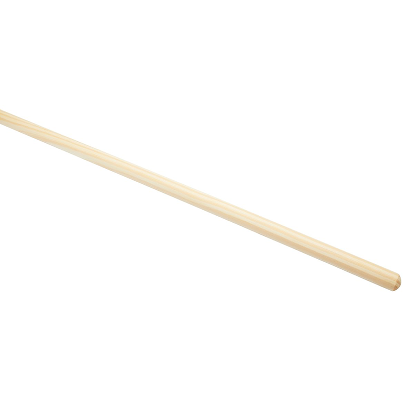 ProDec 1200mm Pine Wood Broom Handle