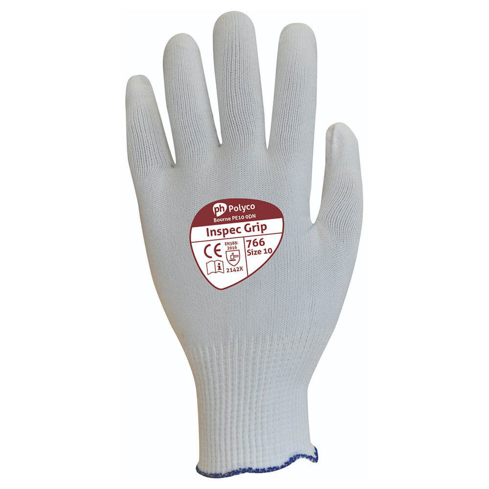 Polyco 766 Inspec Grip Nylon Inspection Gloves