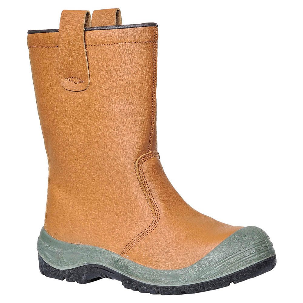 Portwest FW13 Steelite S1P SRC Tan Rigger Boots