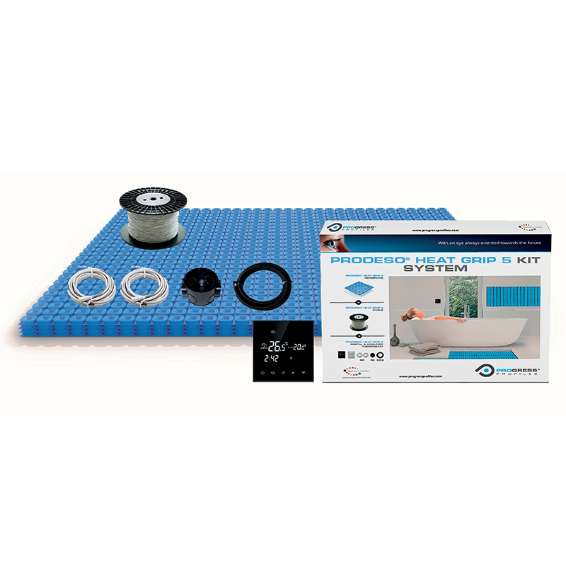 Progress PRODESO HEAT GRIP 5 Kit Black Thermostat