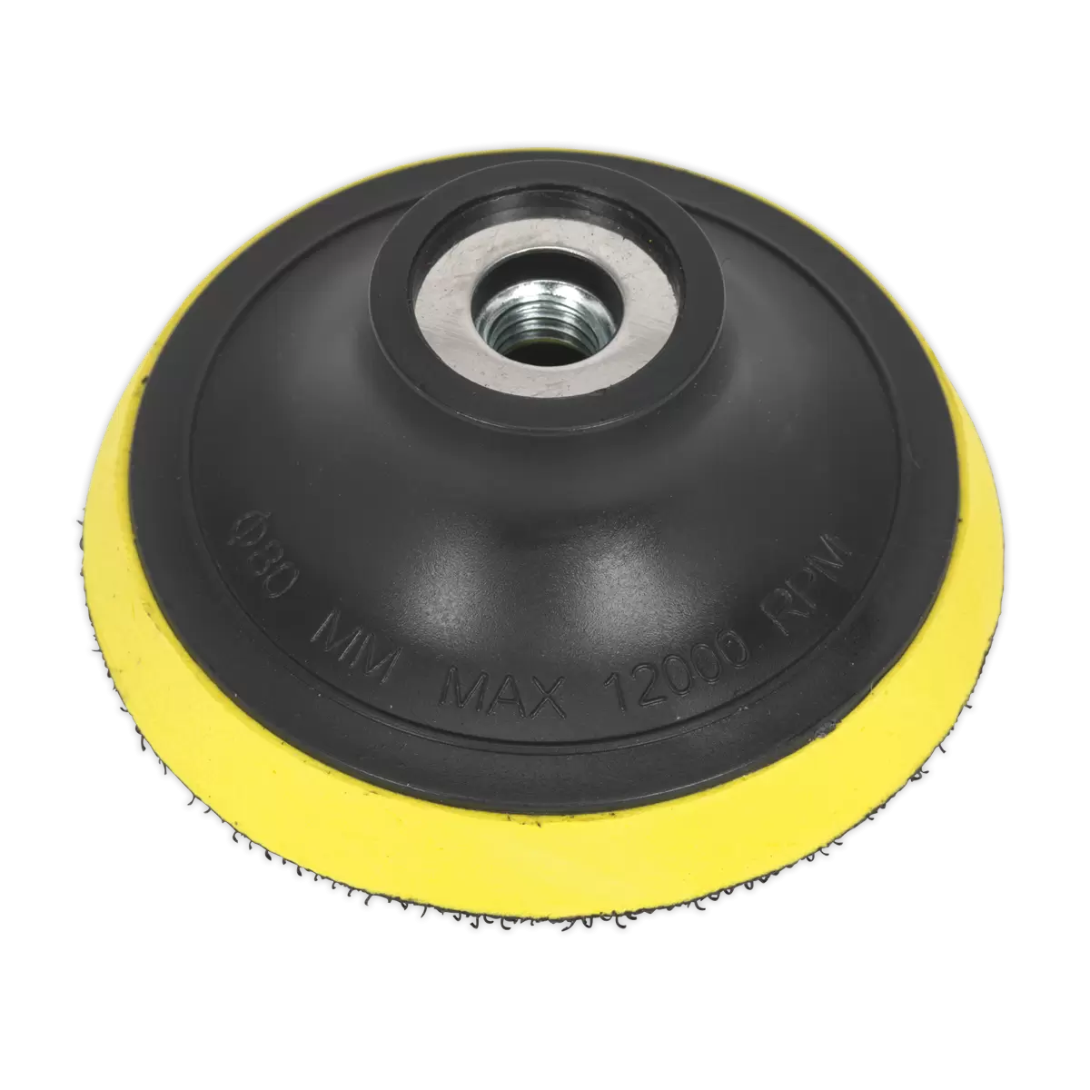 Sealey - PTC75VM10 - 75mm Hook-and-Loop Backing Pad M10 x 1.5mm