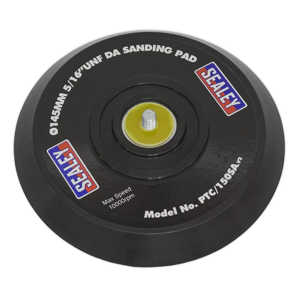 Sealey - PTC/150SA - 145mm DA Backing Pad for Stick-On Discs 5/16"UNF