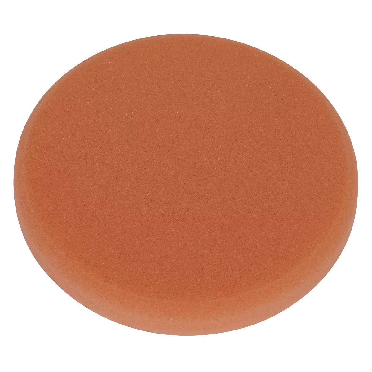 Sealey - PTCCHV150O - Hook-and-Loop Buffing & Polishing Foam Head 150 x 25mm - Orange/Firm