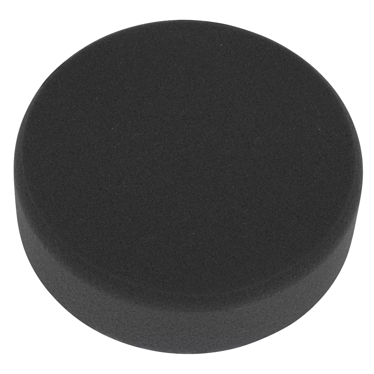 Sealey - PTCCHV150P - Hook-and-Loop Buffing & Polishing Foam Head 150 x 50mm - Black/Soft