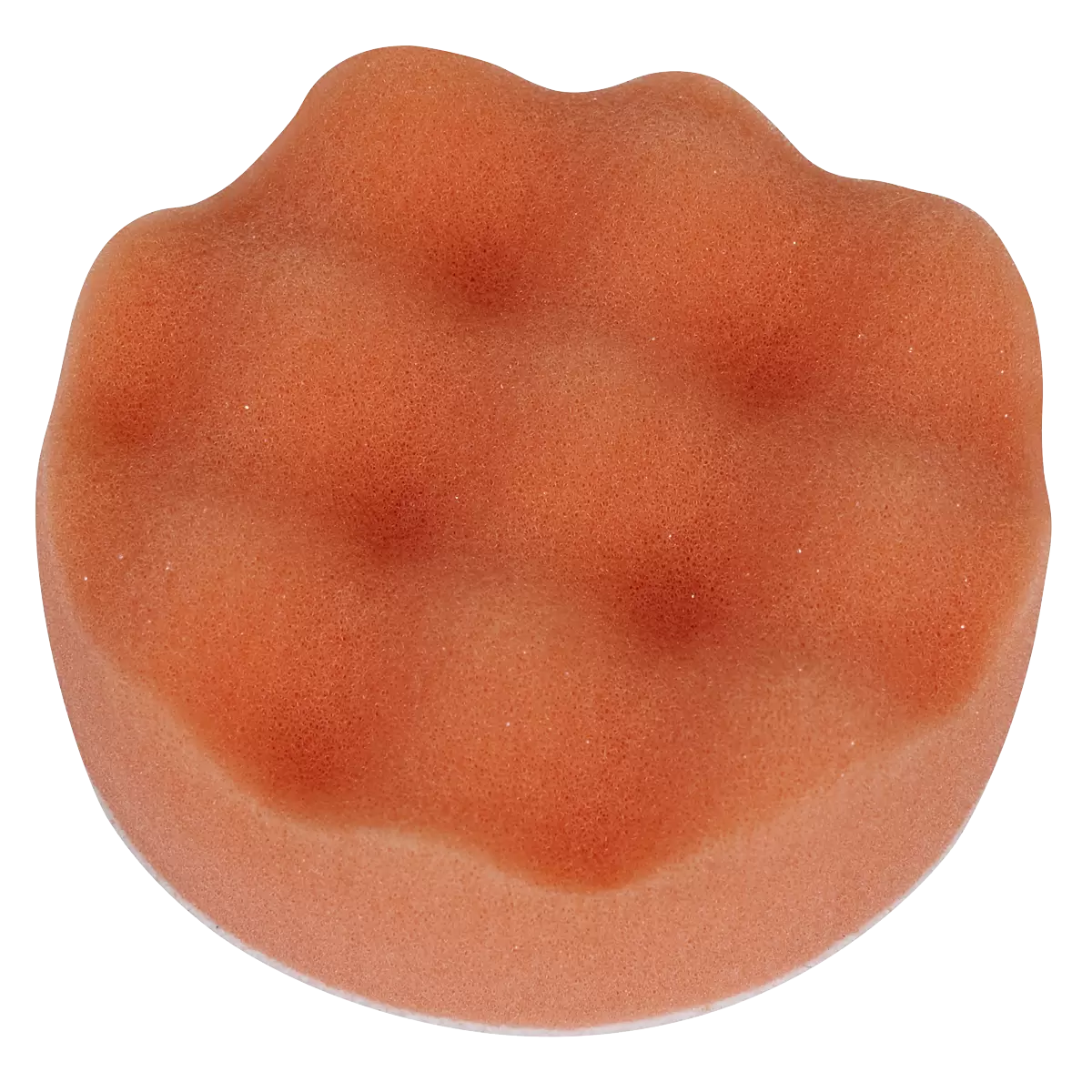 Sealey - PTCCHW80O - Hook-and-Loop Buffing & Polishing Foam Head 80 x 25mm - Orange/Firm